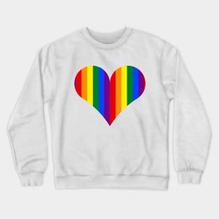 LGBT Heart Crewneck Sweatshirt